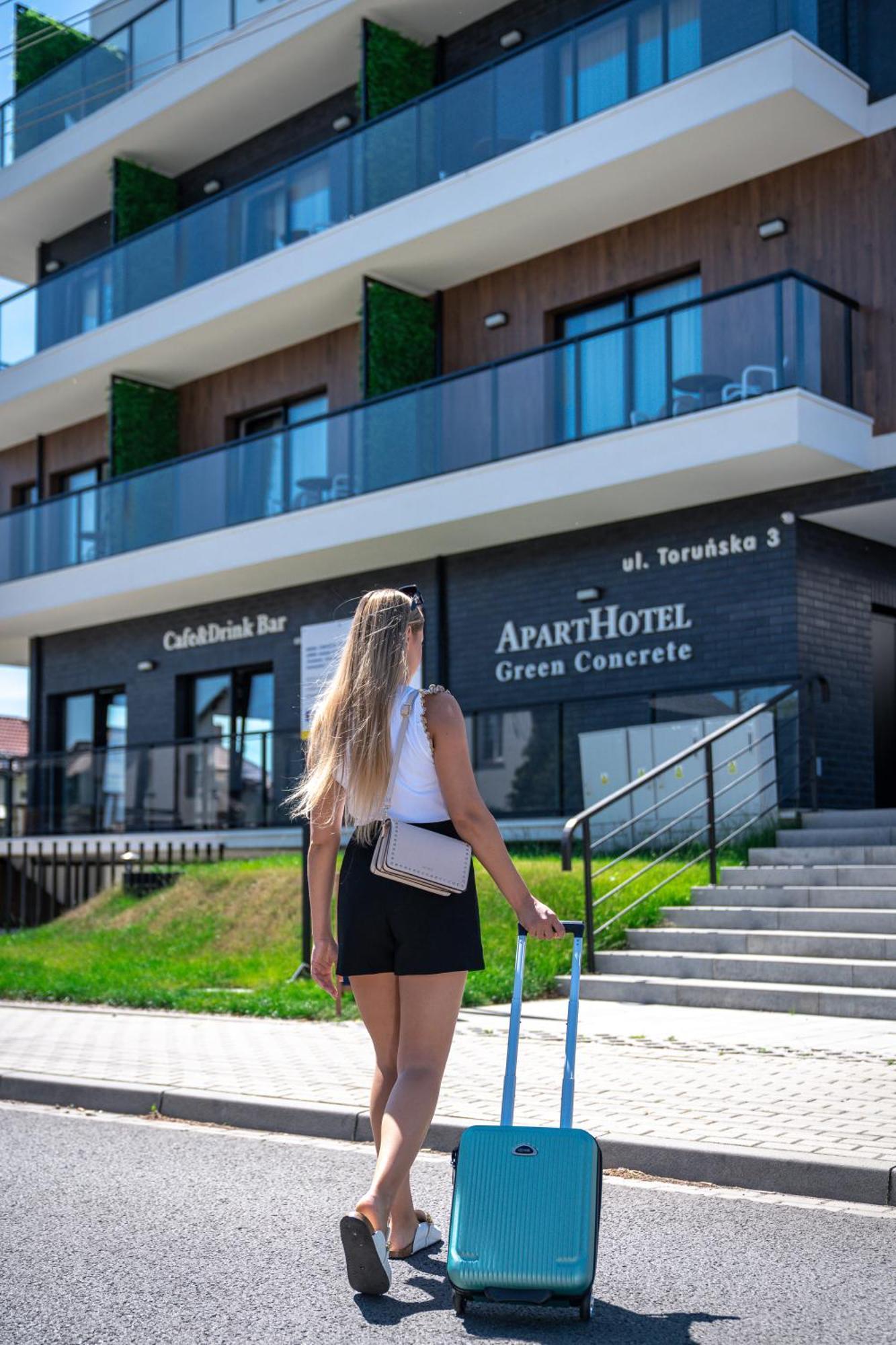 Aparthotel Green Concrete - Eko-Bus Na Plaze, Rowery I Masaze Świnoujście Exterior foto